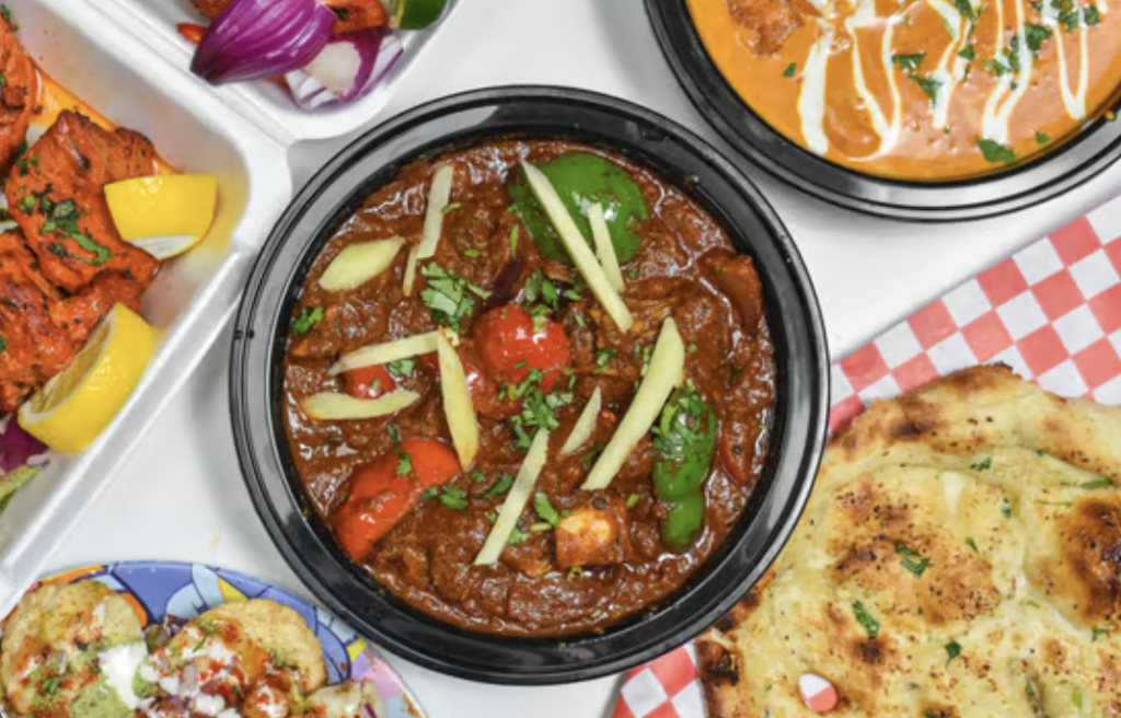 Curry, naan og asiatiske retter fra Asian Fusion til firmaevent i Esbjerg